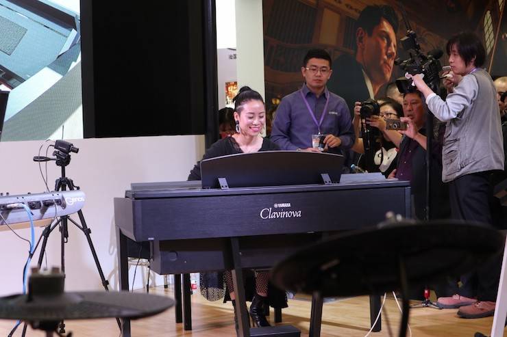 腾博官网盛大亮相Music China 2018，呈现世界级乐器展体验
